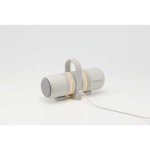 RHYTHM 防水BluetoothスピーカーMAGSPEAKER DUOライトグレー
