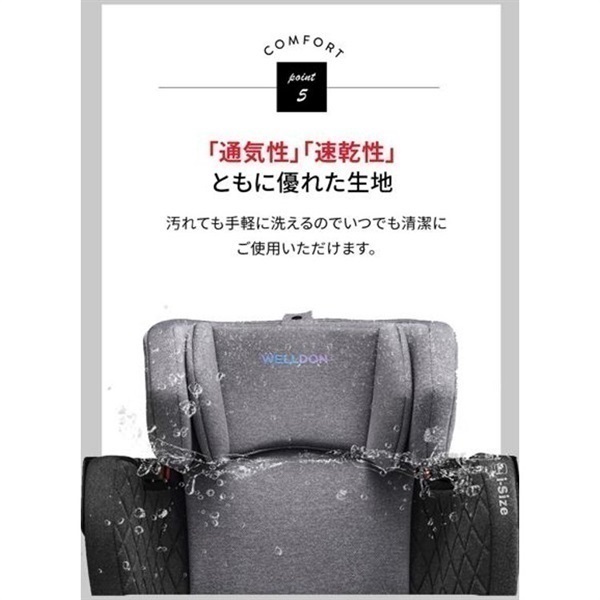 リーマン LEAMAN ウェルドン コクーントリップ ISOFIX R129 3歳