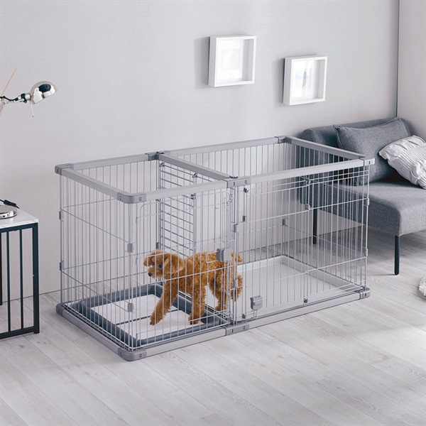 犬用 トイレのしつけが出来る ドッグルームサークルPlus ワイド