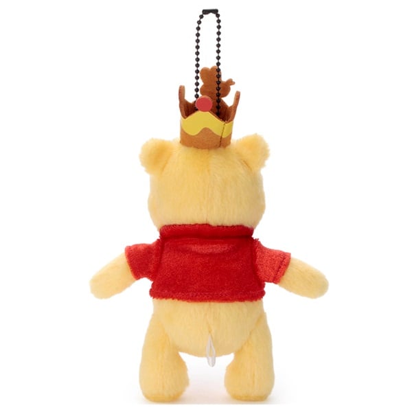 【 激レア 】Pooh さん 着ぐるみ ボール チェーン マスコット プー さん 予約 2026年7月18日発売 ディズニーキャラクター／プーさん100周年／赤