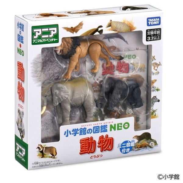 予約 2026年6月27日発売 アニア 小学館の図鑑NEO 動物 ミニ図鑑付き