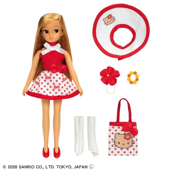 予約 2026年8月1日発売 リカちゃん レトロリカ 日焼けしたキティと