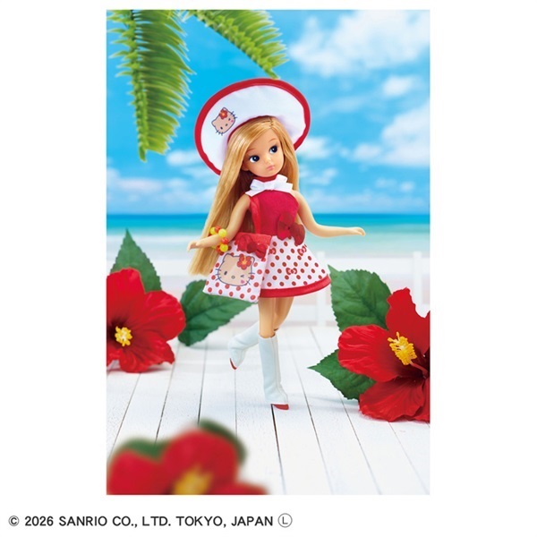 予約 2026年8月1日発売 リカちゃん レトロリカ 日焼けしたキティと