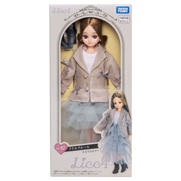 予約 2026年9月12日発売 リカちゃん LD-27 フリルフルール お一人さま3