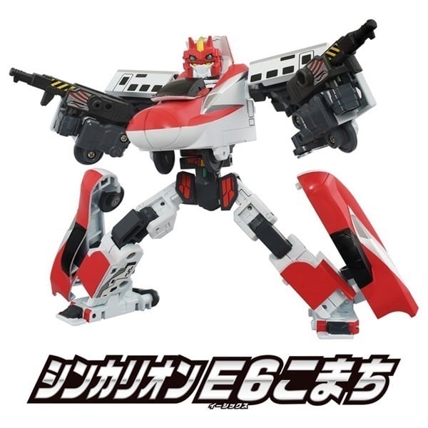 こまち商品 Shinkansen Transforming Robo SGX Shinkalion E5 Hayabusa+E6 Komachi