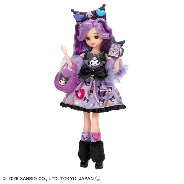 予約 2026年8月1日発売 リカちゃん デコって クロミ リカちゃん お一人