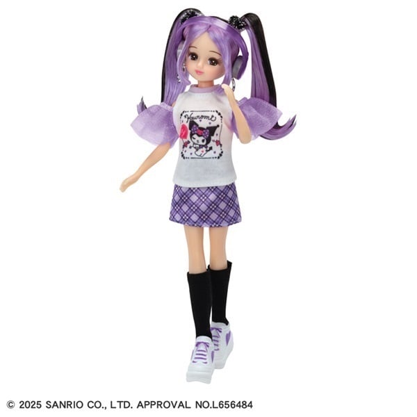 【Milky】クールなかたつむりちゃん形オルゴナイト☆他３点 クールなクロミ リカちゃん DX カジュアル＆パープルワンピセット お