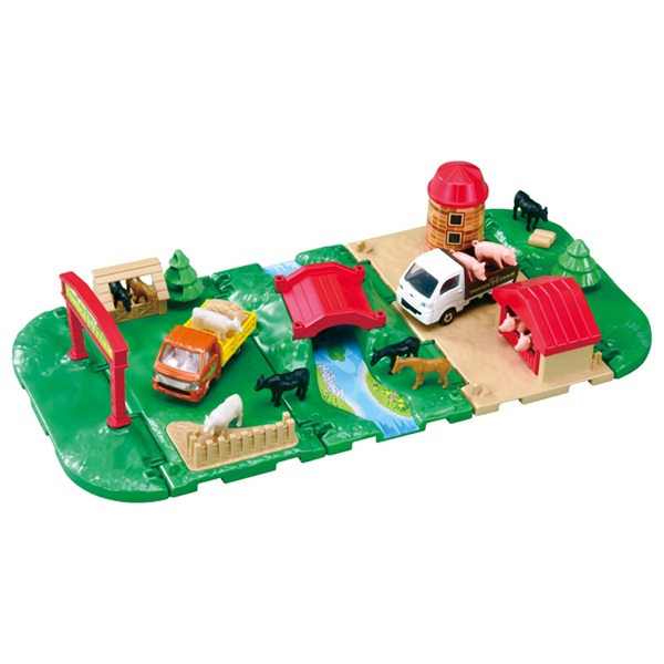 予約 2025年12月27日発売 トミカ トミカ&タウン にぎやか牧場セット お