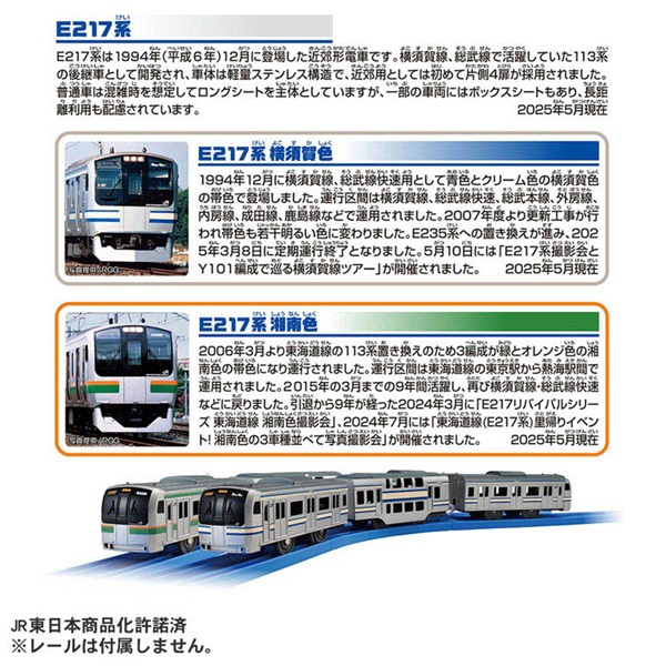 オーミックス E217系 湘南色 6両編成セット 予約受付商品】プラレール ありがとう！ E217系横須賀色＆湘南色
