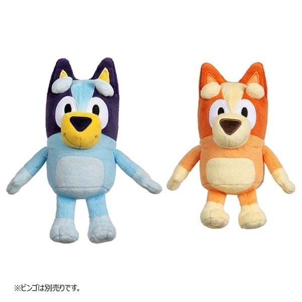 ブルーイ ぬいぐるみ(S)ベーシックブルーイ お一人さま3点限り