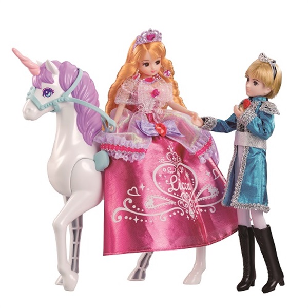 リカちゃん ゆめみるお姫さま あこがれのロイヤル馬車 お一人さま3点