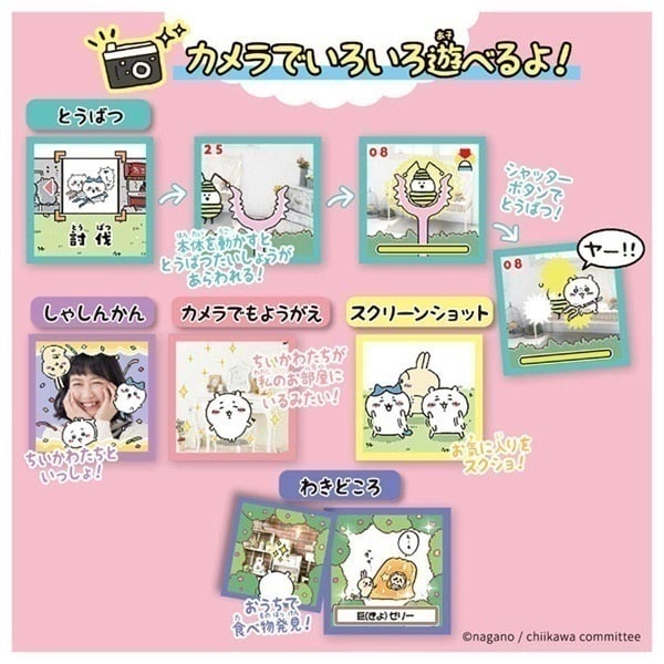 ちいかわ カメラでヤーッ!! ブルー お一人さま1点限り 4904810916444