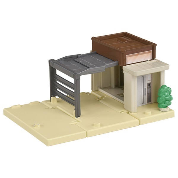 トミカ トミカワールドとつながるどうろセット（マイホーム付き） お