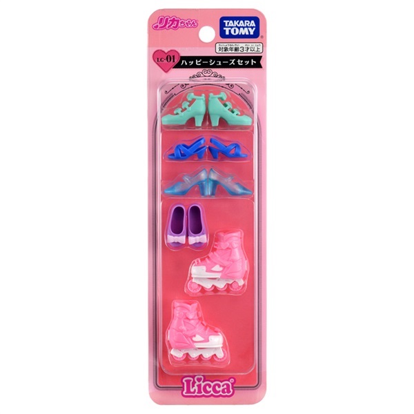 リカちゃん LG-01 ハッピーシューズセット お一人さま3点限り
