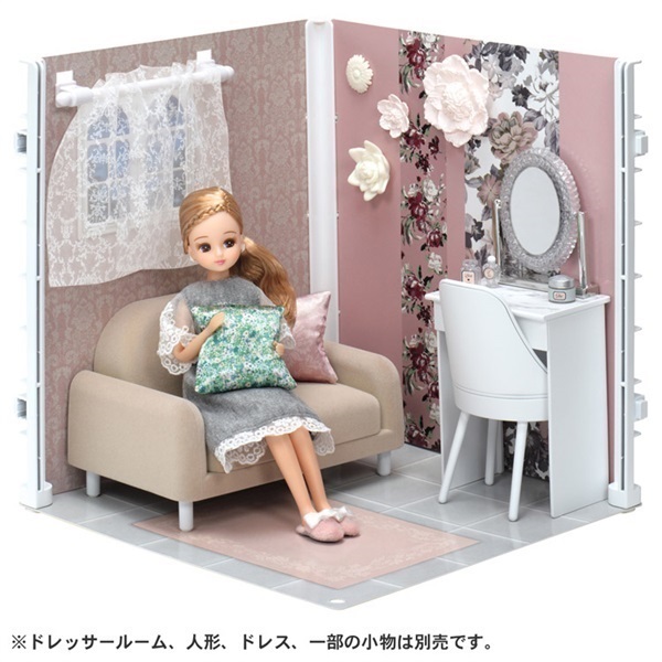 さやかちゃん専用コスメセット リカちゃん LF-07 インテリアコーディネート ソファ セット