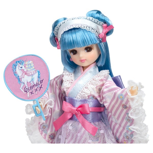 リカちゃん LD－14 エコネコゆかたリカちゃん お一人さま3点