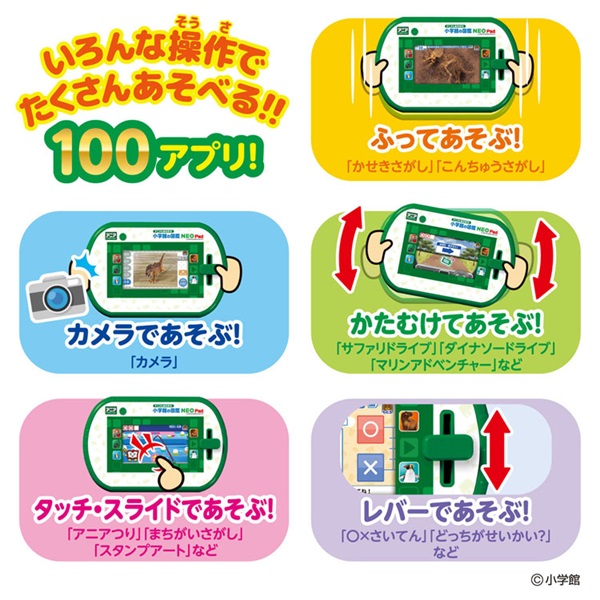 予約 2025年11月1日発売 アニアとあそぼう！小学館の図鑑NEOPad