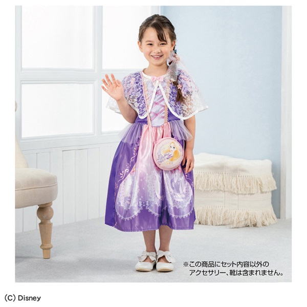 【一時値下げ】オンライン即日完売/着用一回のみ/ラプンツェル プリンセス 予約 2025年10月18日発売 ディズニープリンセス きらめき