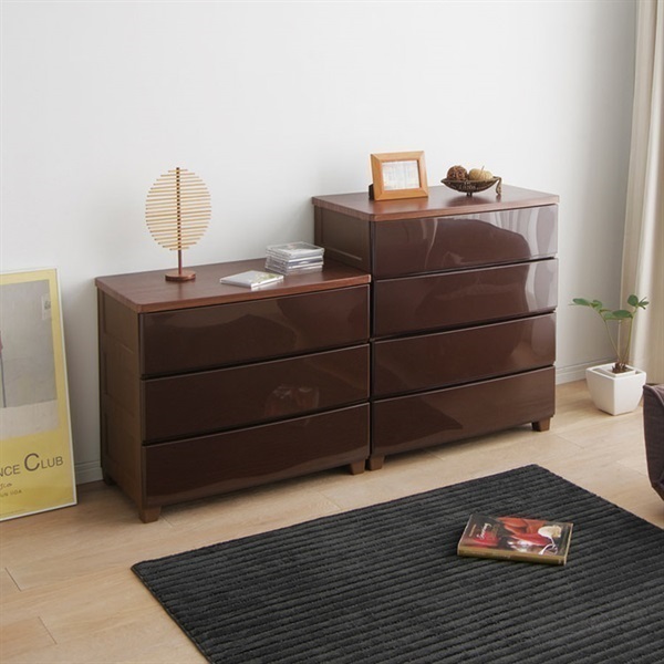 アイリスオーヤマ ウッドトップチェスト 幅73cm（3～5段） | イオン