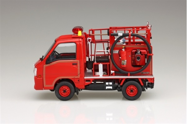 アオシマ ザ・モデルカーNo.119 1/24 スバル TT2 サンバー 消防