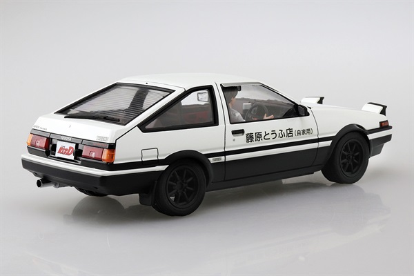 ソフトクリーム模型 Amazon | 京商 トヨタ スプリンター トレノ AE86 GTV 未塗装