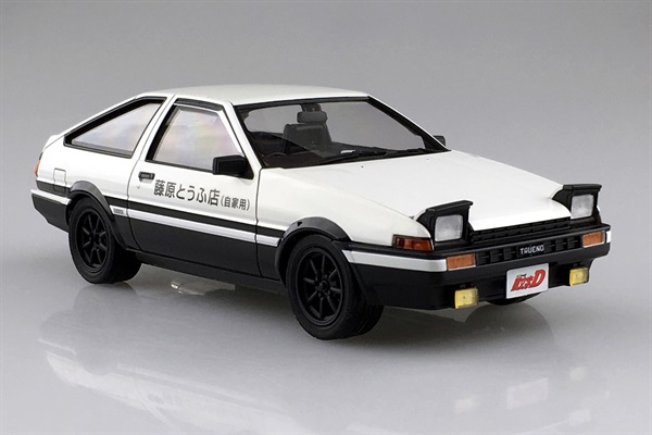 アオシマ 1/24 頭文字D No.5 藤原拓海 AE86トレノ 第1巻仕様