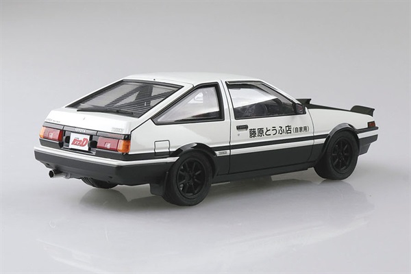 アオシマ　AE86 1/24 完成済みプラモデル dショッピング |アオシマ 1/24 ザ・モデルカー No.86 トヨタ