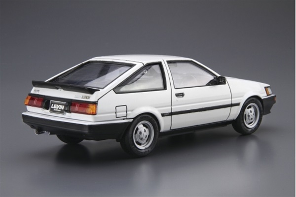 アオシマ ザ・モデルカーNo.85 1/24 トヨタ AE85 カローラレビン