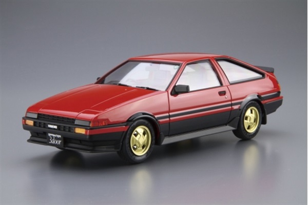 アオシマ ザ・モデルカーNo.86 1/24 トヨタ AE86 スプリンタートレノGT
