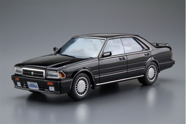 Y31グロリア　グランツーリスモ　SV レア純正　コーナーポール　良品 アオシマ ザ・モデルカーNo.62 1/24 ニッサン Y31 セドリック
