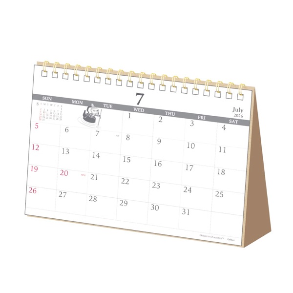 2026年】 ムーミン リング卓上カレンダー | イオンスタイル