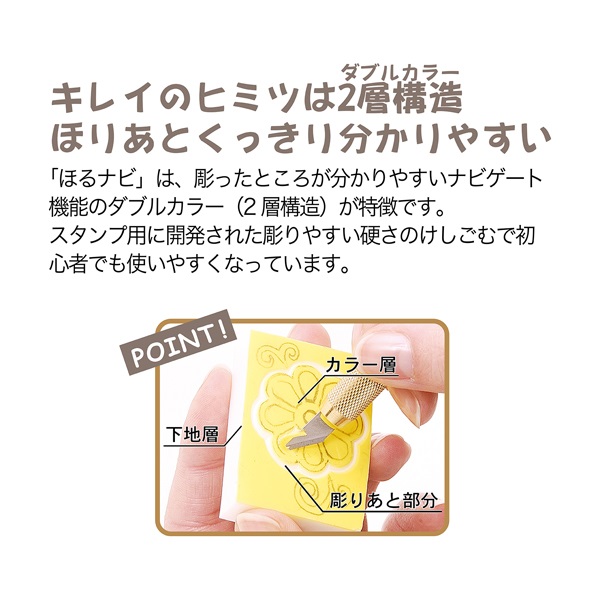 ほるナビA6-2 消しゴムはんこ | イオンスタイルオンライン 衣料品