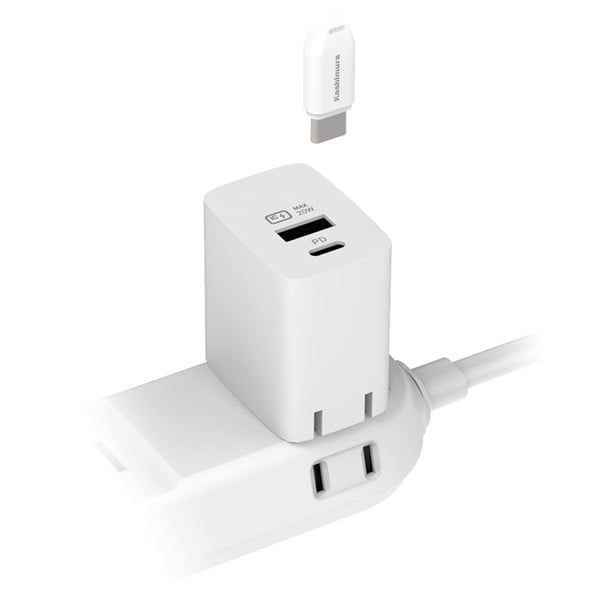 AC USBA+C PD20W 自動識別 リバーシブル AC-047 カシムラ