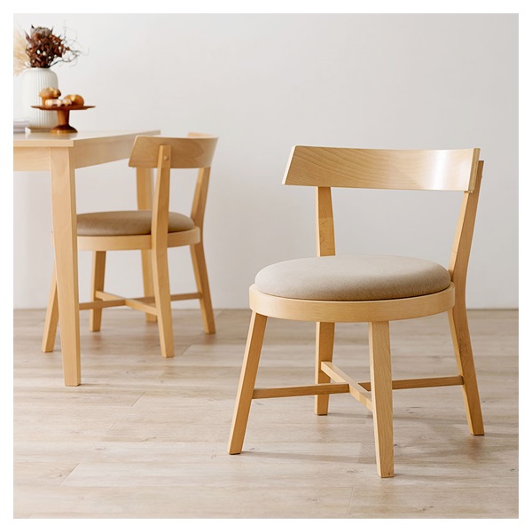 ダイニングチェア ラウンドバック 2脚セット | イオンスタイル