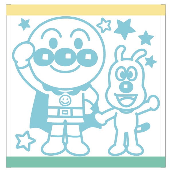 アンパンマン ミニタオル ブルー | イオンスタイルオンライン 衣料品