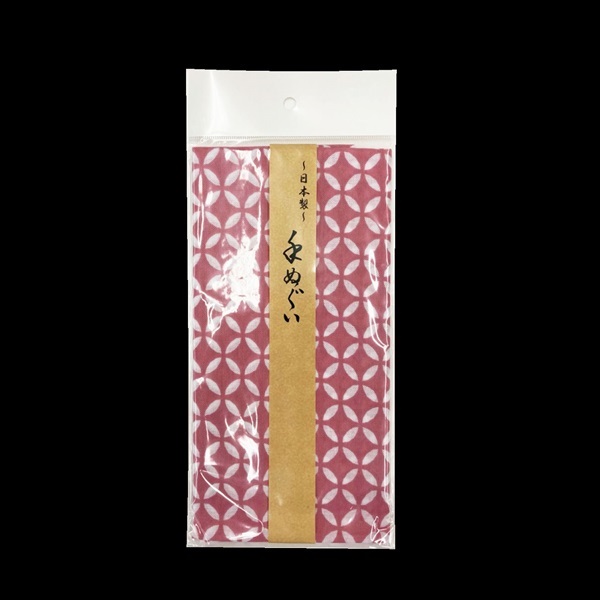 七宝 日本手拭い ピンク フエイス | イオンスタイルオンライン 衣料品