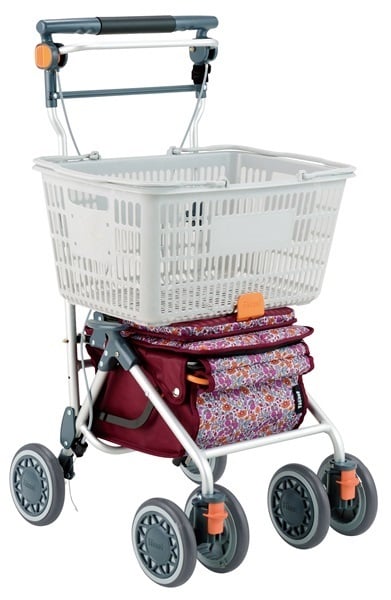 シルバーカー カゴノア M レッド SLM05 テイコブ TacaoF 幸和