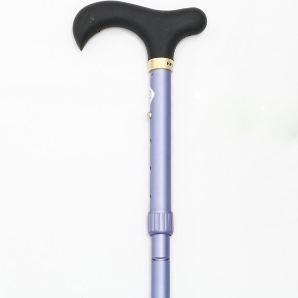 とってもステッキ やわらかグリップ 伸縮折りたたみ Lサイズ