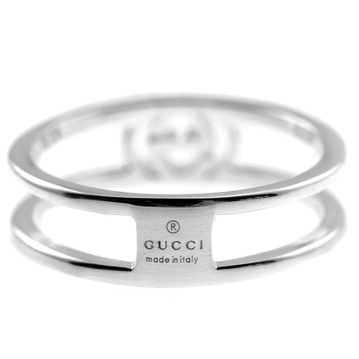08 BUZ>GUCCI(グッチ) インターロッキング スリム オープン