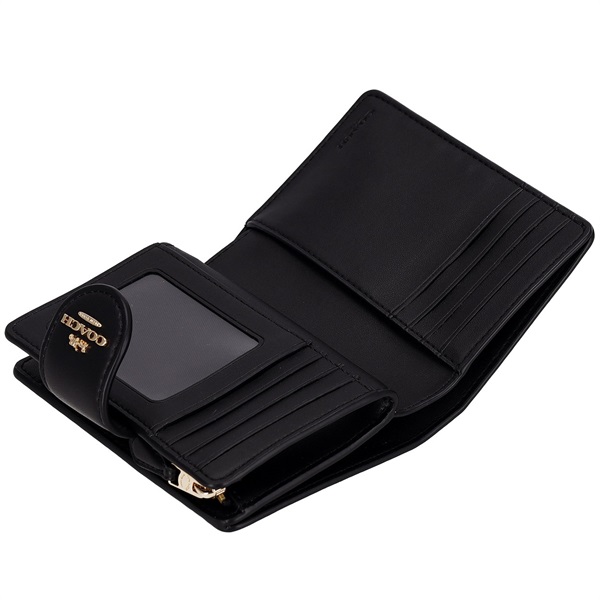 【COACH】 ミディアム コーナー ジップウォレット シグネチャー キャンバス COACH OUTLET｜【公式】ミディアム コーナー ジップ ウォレット