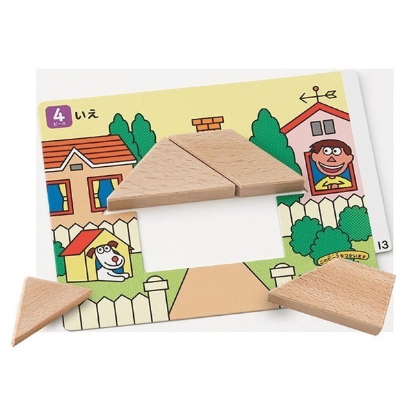 KUMON くもんのジグソーパズル STEP 0-2、たんぐらむのセット KUMON くもんのジグソーパズル STEP 0-2、たんぐらむのセット