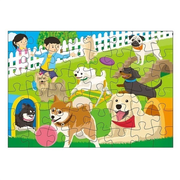 KUMON くもんのジグソーパズル STEP3 いっしょにくらす動物たち