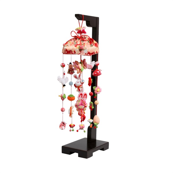 寿慶 吊るし飾り 小 花うさぎ 4944358013137 ひな人形 雛人形 | イオン