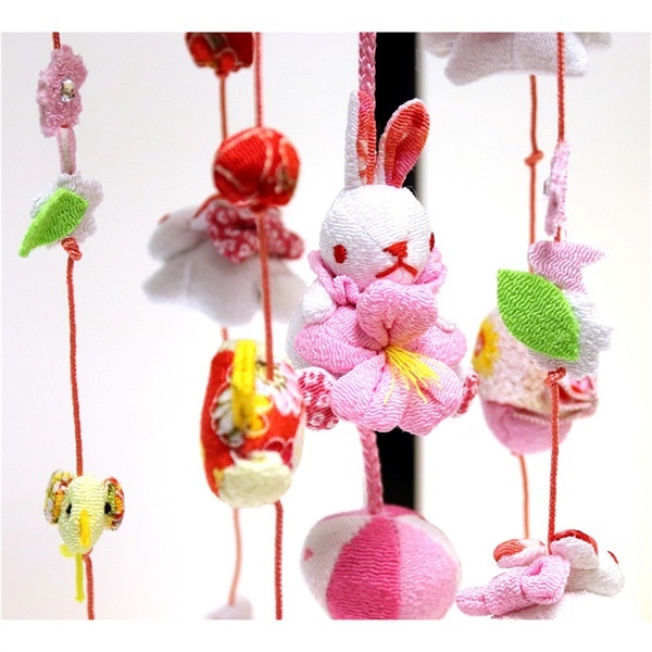 寿慶 吊るし飾り 特小 こつぶうさぎ 4944358038543 ひな人形 雛人形