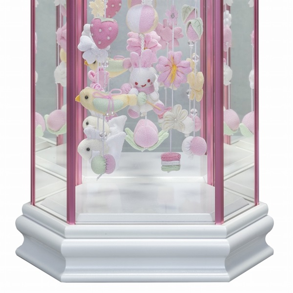 寿慶 吊るし飾りケース入り 小 シロ ふわら 4944358078037 ひな人形