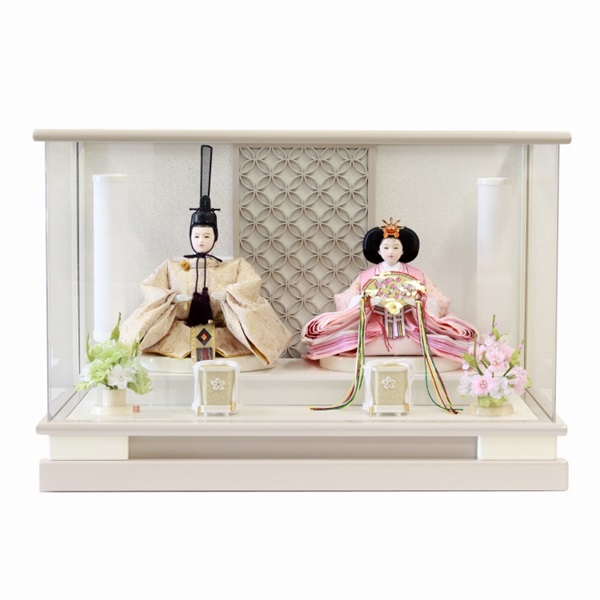 【展示品限り】正月飾り　羽子板　ケース飾り　※閉店セール　H9 羽子板 初正月 ケース飾り 梅幸作 匠一好作 御羽子板飾 極上