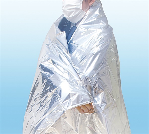 緊急簡易ブランケット（静音タイプ）2枚入 | イオンスタイルオンライン