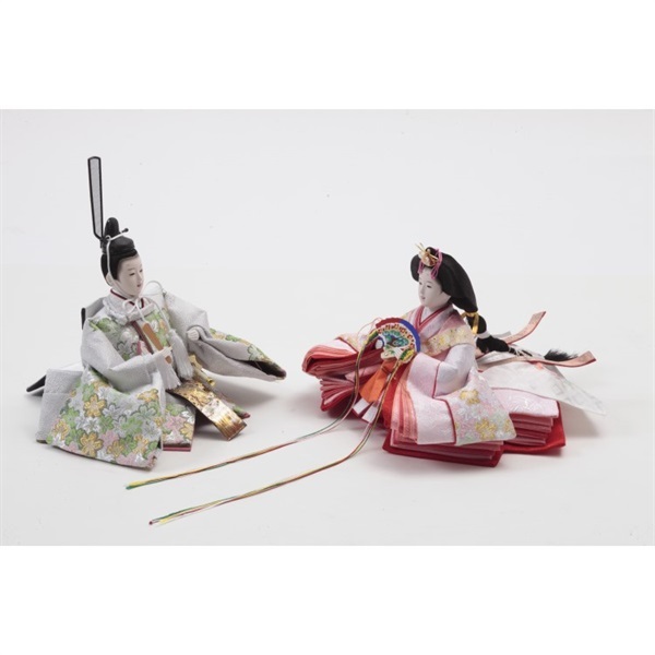 収納式ひな人形 久月 桃小町 久月 三段収納飾り「桃小町 結月」 4960282394111 ひな人形 雛人形