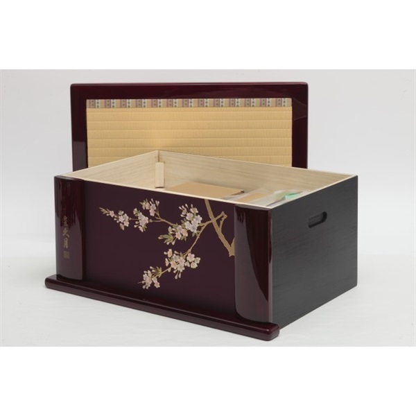 完売】久月 親王収納飾り「紫桜」 4960282394128 ひな人形 雛人形