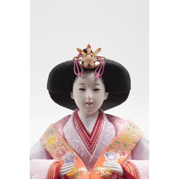 久月 親王収納飾り「桃小町 美咲」 4960282394159 ひな人形 雛人形